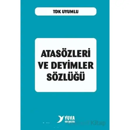Atasözleri ve Deyimler Sözlüğü (Plastik Kapak) - Kolektif - Yuva Yayınları