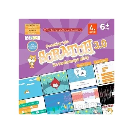 Çocuklar İçin Scratch 3.0 ile Kodlamaya Giriş - Bager Akbay - Abaküs Kitap