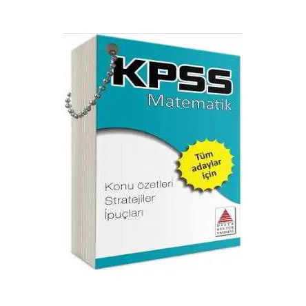 KPSS Matematik Strateji Kartları - Tuncay Birinci - Delta Kültür Yayınevi