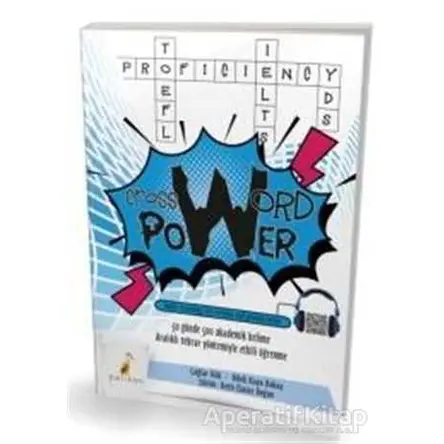 Crossword Power 50 Günde 500 Akademik Kelime (Audio Recordings for Revision and Pronunciation)