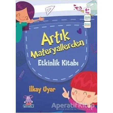 Artık Materyallerden Etkinlik Kitabı - İlkay Uyar - Nobel Çocuk