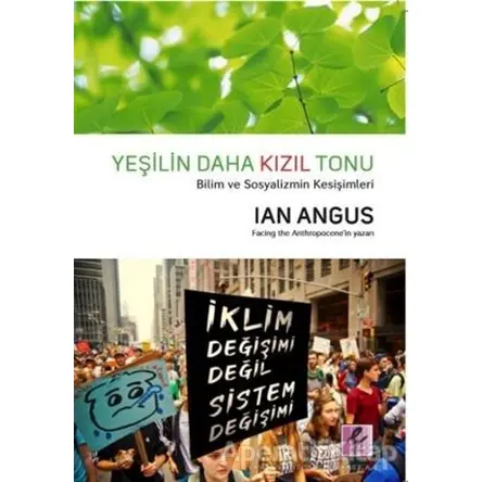 Yeşilin Daha Kızıl Tonu - Ian Angus - Efil Yayınevi