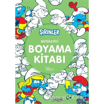 Büyüleyici Boyama Kitabı - Şirinler - Kolektif - Pogo Çocuk