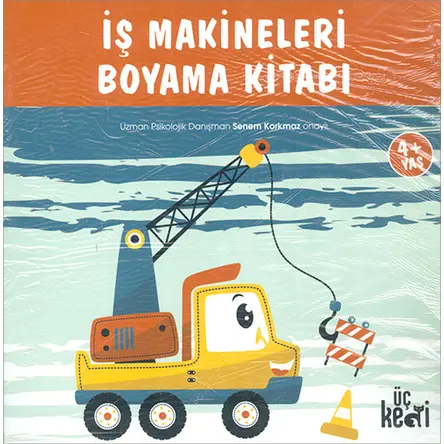 Boyama Kitabı Seti (8 Kitap) 4+ Yaş - Üç Kedi Yayınları