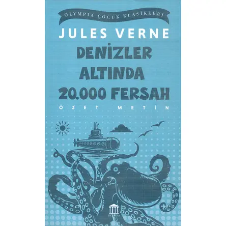 Denizler Altında 20.000 Fersah (Özet Metin) - Jules Verne - Olympia Yayınları