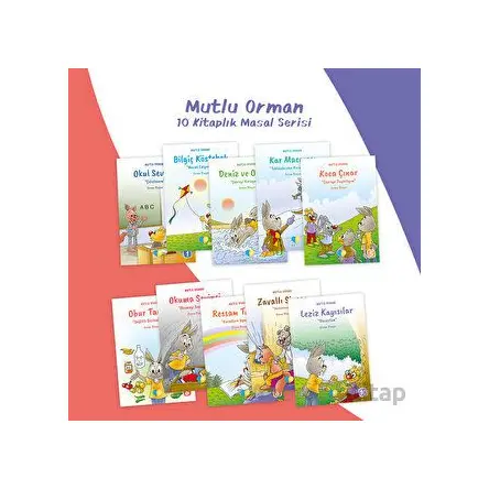 Mutlu Orman Masal Serisi (10 Kitap) Manan Yayıncılık