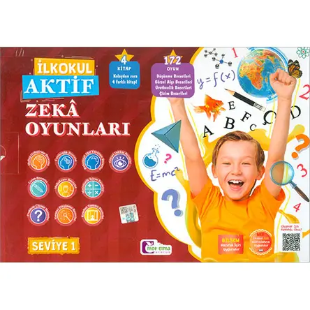 İlkokul Aktif Zeka Oyunları Seviye 1 - Mor Elma