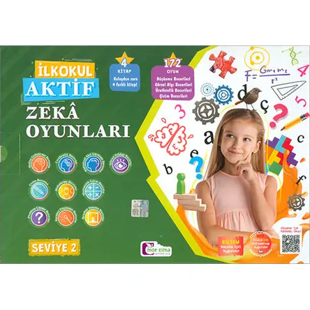 İlkokul Aktif Zeka Oyunları Seviye 2 - Mor Elma