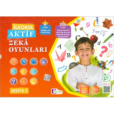 İlkokul Aktif Zeka Oyunları Seviye 3 - Mor Elma