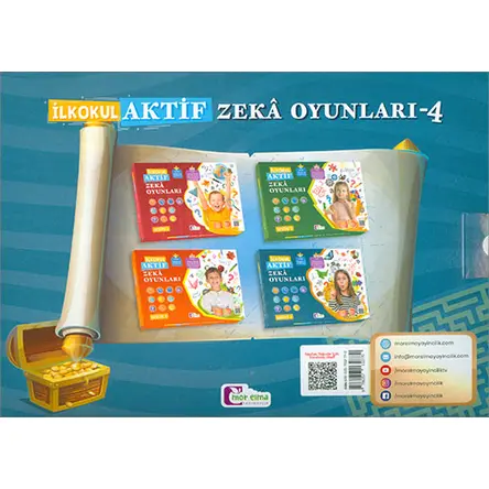 İlkokul Aktif Zeka Oyunları Seviye 4 - Mor Elma