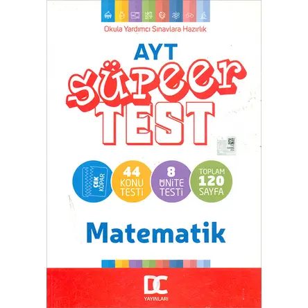 AYT Test Matematik (Kampanyalı) DC Yayınları