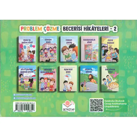 Problem Çözme Becerisi Hikayeleri-2 (10 Kitap) SetKitap Yayıncılık