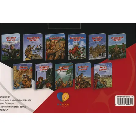 Zaferler Dizisi (11 Kitap) Manan Yayınları