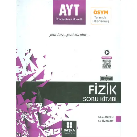 AYT Fizik Soru Kitabı (Kampanyalı) Başka Yayınları