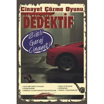Cinayet Çözme Oyunu Dedektif - Sisli Garaj Cinayeti - MT Dedektif Yayınları
