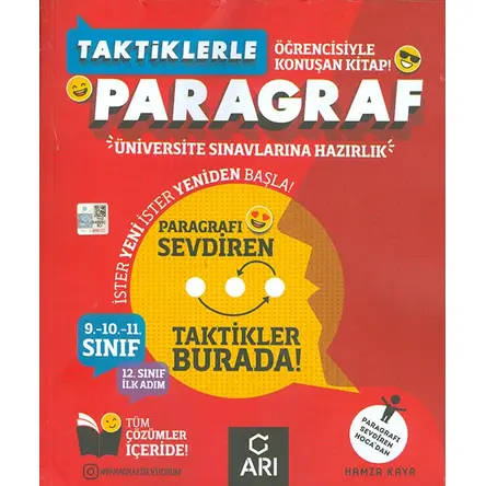 Taktiklerle Paragraf Üniversite Sınavlarına Hazırlık Arı Yayıncılık