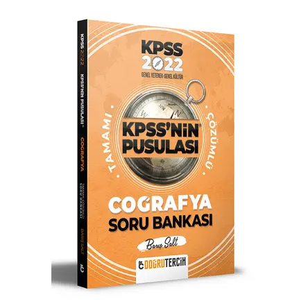 Doğru Tercih 2022 KPSS’NİN Pusulası Coğrafya Soru Bankası
