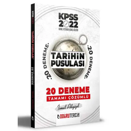 Doğru Tercih 2022 KPSS Tarihin Pusulası Tamamı Çözümlü 20 Deneme