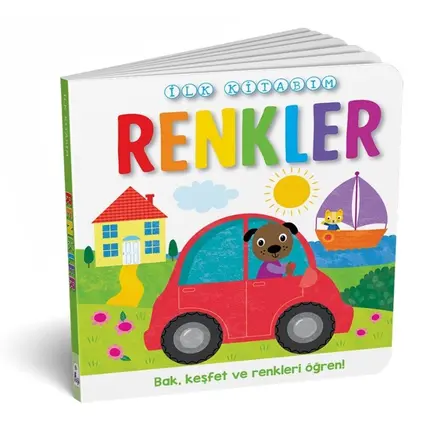 İlk Kitabım - Renkler - Kolektif - İndigo Çocuk