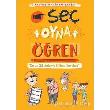 Kelime Hazinem Serisi: Seç, Oyna, Öğren Kartları - Fattma Akpınar - Abm Yayınevi