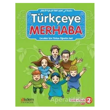 Türkçeye Merhaba A-1-2 Ders Kitabı + Çalışma Kitabı - Abdurrahim Elveren - Akdem Yayınları