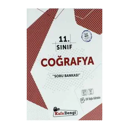 Kafadengi 11.Sınıf Coğrafya Soru Bankası