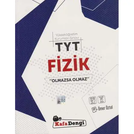 Kafadengi TYT Fizik Olmazsa Olmaz Soru Bankası