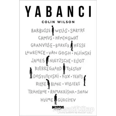 Yabancı - Colin Wilson - Notos Kitap