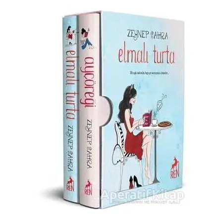 Ayçöreği - Elmalı Turta (2 Kitap Set) - Zeynep Sahra - Ren Kitap
