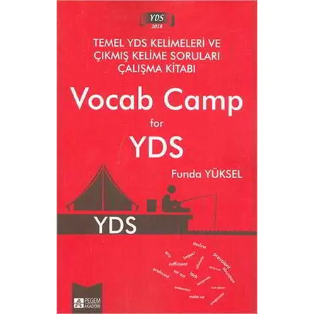Vocab Camp for YDS - Funda Yüksel - Pegem Akademi Yayıncılık