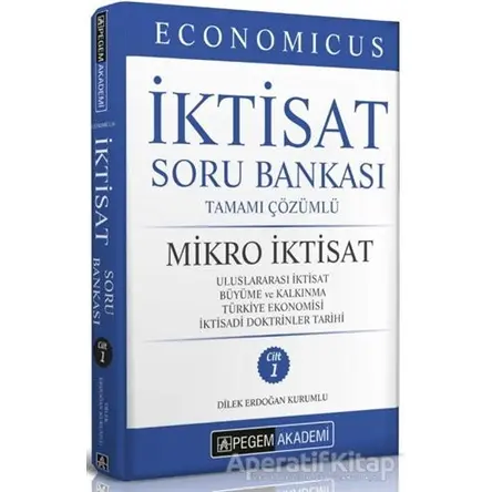 Economicus İktisat Tamamı Çözümlü Soru Bankası Cilt 1