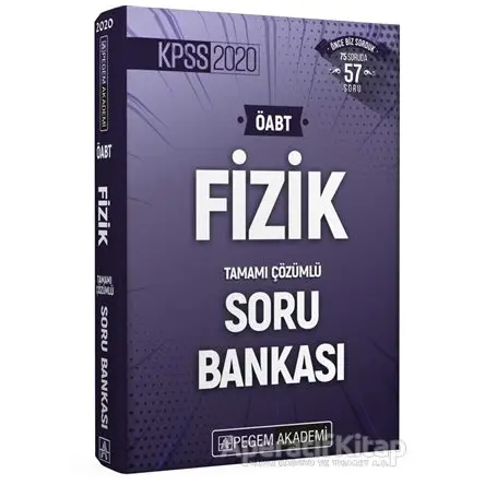 2020 KPSS ÖABT Fizik Tamamı Çözümlü Soru Bankası