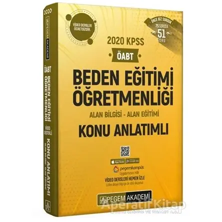 2020 ÖABT Beden Eğitimi Öğretmenliği Konu Anlatımlı