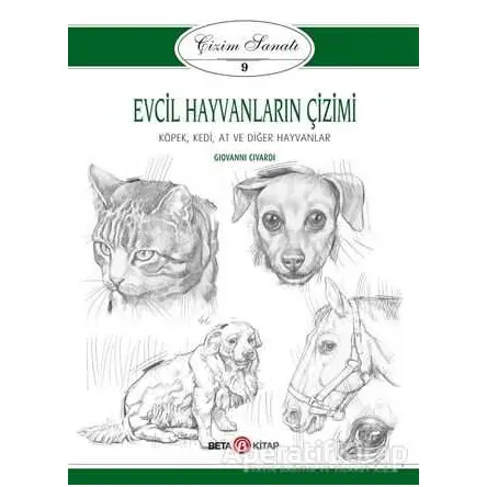 Evcil Hayvanların Çizimi - Çizim Sanatı 9 - Giovanni Civardi - Beta Kitap