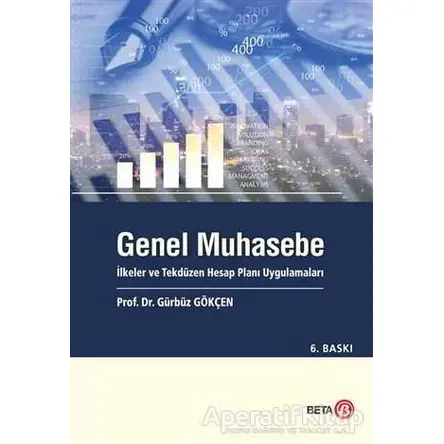 Genel Muhasebe - Gürbüz Gökçen - Beta Yayınevi
