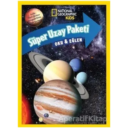 National Geographic Kids - Süper Uzay Paketi Oku Eğlen - Elizabeth Carney - Beta Kids