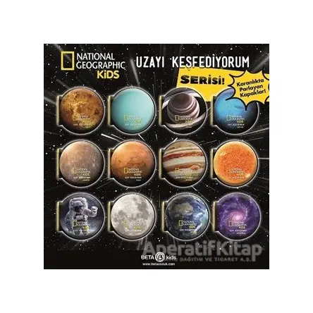 National Geographic Kids - Uzayı Keşfediyorum (12 Kitap Takım) - Kolektif - Beta Kids