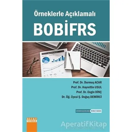 Örneklerle Açıklamalı BOBİFRS - Durmuş Acar - Detay Yayıncılık