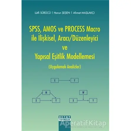 SPSS, AMOS ve PROCESS Macro ile İlişkisel, Aracı-Düzenleyici ve Yapısal Eşitlik Modellemesi