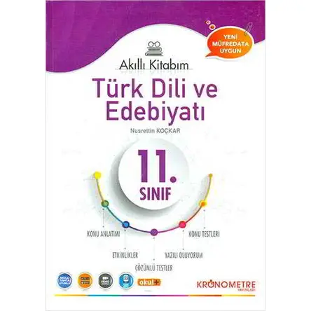 Kronometre 11.Sınıf Türk Dili ve Edebiyatı Akıllı Kitabım