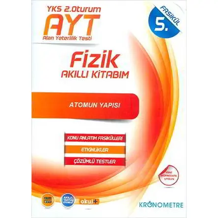 Kronometre AYT Fizik Akıllı Kitabım Fasikül