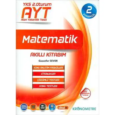 Kronometre AYT Matematik Akıllı Kitabım (2 Fasikül)