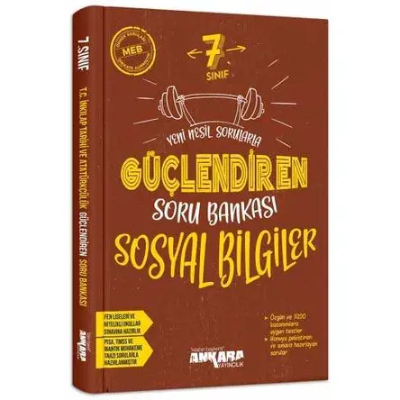 7. Sınıf Sosyal Bilgiler Güçlendiren Soru Bankası Ankara Yayıncılık