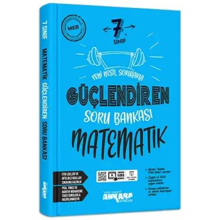 7. Sınıf Matematik Güçlendiren Soru Bankası Ankara Yayıncılık
