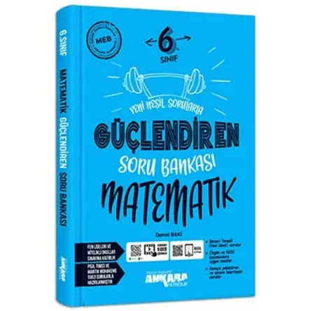 6. Sınıf Matematik Güçlendiren Soru Bankası Ankara Yayıncılık