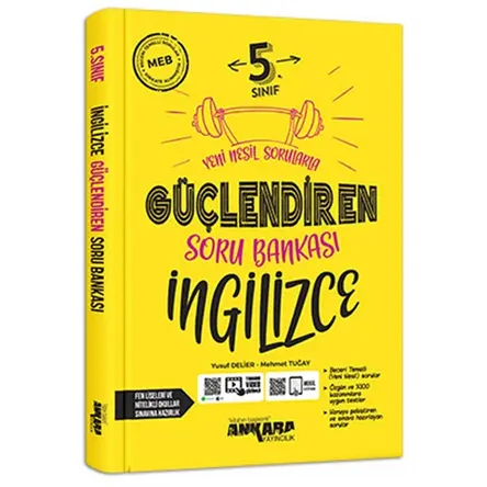 5. Sınıf İngilizce Güçlendiren Soru Bankası Ankara Yayıncılık