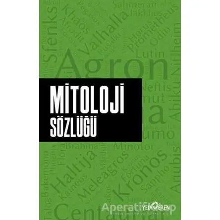 Mitoloji Sözlüğü - Ahmet Murat Seyrek - Yediveren Yayınları