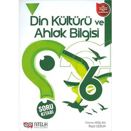 Nitelik 6.Sınıf Din Kültürü ve Ahlak Bilgisi Soru Kitabı