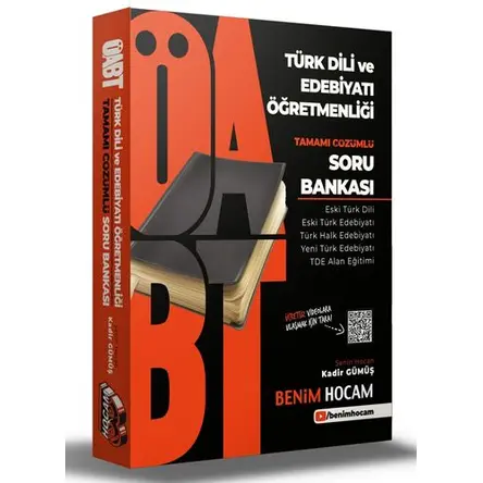 Benim Hocam 2021 ÖABT Türk Dili ve Edebiyatı Öğretmenliği Çözümlü Soru Bankası