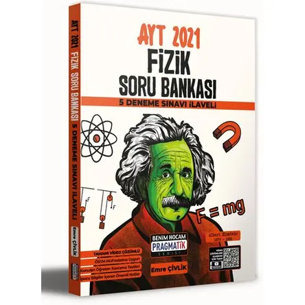 Benim Hocam 2021 AYT Fizik Soru Bankası 5 Deneme Sınavı İlaveli Pragmatik Serisi